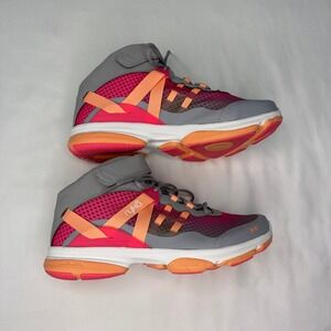 Women's Ryka Sleet Devotion XT Mid Training - Pink / Gray - Size 8.5 W Wide